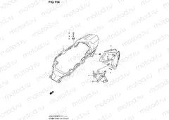 114 - FRAME CENTER COVER (GSX-R1000UFL3 E21)