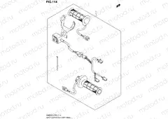 114 - GRIP HEATER SET (OPTIONAL) (AN650L4 E02)