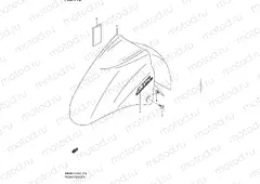 115 - FRONT FENDER (AN650AL1 E19)