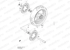 115 - FRONT WHEEL