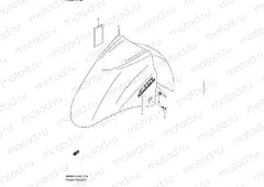 116 - FRONT FENDER (AN650AL1 E24)