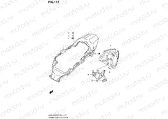 117 - FRAME CENTER COVER (GSX-R1000ZUFL3 E21)