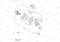 117 - FRONT CALIPER (GSX650FL1 E03)