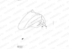 117 - FRONT FENDER (AN400L1 E19)