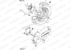 117 - REAR WHEEL (VL800L4 E02)