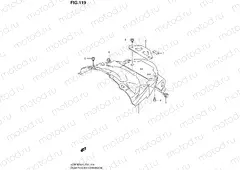 119 - REAR FENDER EXTENSION