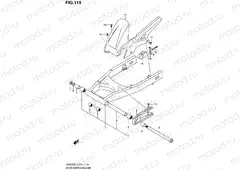 119 - REAR SWINGINGARM