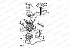 11A - CARBURETOR (MODEL J E24 E.NO.139616~/MODEL K E24)