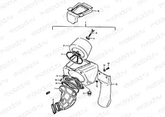 12 - AIR CLEANER (MODEL H/J)