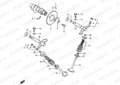 12 - CAM SHAFT - VALVE (MODEL F/K/L/M/R)