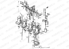 12 - CARBURETOR (GS1000C, HC, EC)