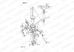 12 - CARBURETOR (REAR)