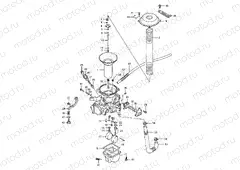 12 - CARBURETOR (REAR)