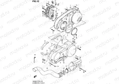 12 - CRANKCASE COVER