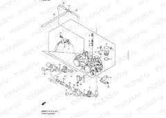 12 - THROTTLE BODY (AN650L1 E03)