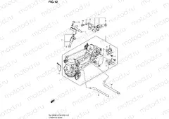12 - THROTTLE BODY (DL1000AL4 E28)