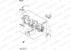 12 - THROTTLE BODY (GSX-R1000K7)