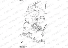 12 - THROTTLE BODY (MODEL K6)