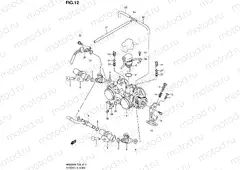 12 - THROTTLE BODY (MODEL K6)