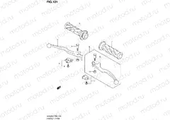 121 - HANDLE LEVER (AN400AL2 E19)