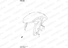 122 - FRONT FENDER (GSX-R1000UFL3 E21)
