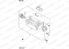 126 - FRONT CALIPER (GSX650FL2 E24)