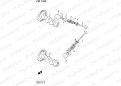 126A - CAMSHAFT/VALVE