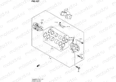 127 - FRONT CALIPER (GSX650FUL2 E21)