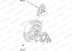 127 - FRONT WHEEL (AN400ZAL4 E02)