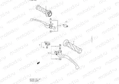 127 - HANDLE LEVER (GSF650L1 E21)