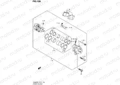 128 - FRONT CALIPER (GSX650FUL2 E24)