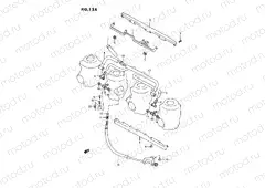 12A - CARBURETOR FITTINGS (MODEL R/S)