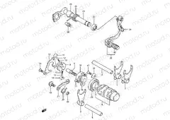 12A - GEAR SHIFTING (MODEL K/L/M/N/P/R/S)