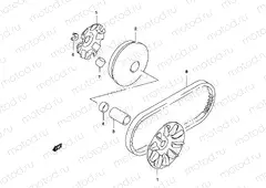 12A - TRANSMISSION (1) (MODEL AY50WR K2, SEE NOTE)