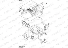 13 - AIR CLEANER (AN650L3 E02)