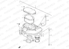 13 - AIR CLEANER (MODEL T/V)