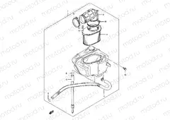 13 - AIR CLEANER (REAR)