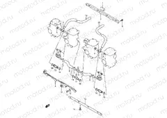 13 - CARBURETOR FITTINGS (MODEL S)