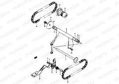 13 - CYCLE SPROCKET (P53 MODEL R)