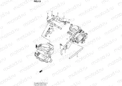 13 - FUEL DELIVERY PIPE (DL1000L2 E28)