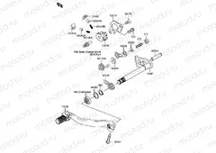 13 - GEAR CHANGE MECHANISM