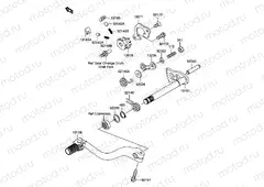13 - GEAR CHANGE MECHANISM