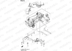 13 - THROTTLE BODY (DL1000AL4 E33)