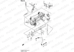 13 - THROTTLE BODY (SFV650AL3 E33)