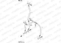 131 - FRONT BRAKE HOSE (GSX650FL2 E21)