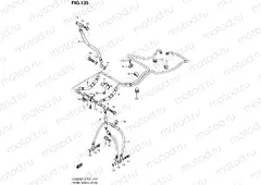 135 - FRONT BRAKE HOSE (GSX650FAL2 E21)