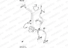 137 - FRONT BRAKE HOSE (AN400ZAL4 E02)