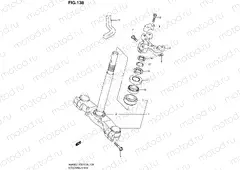138 - STEERING STEM (AN400ZAL1 E33)
