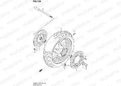 139 - FRONT WHEEL (AN400L1 E03)