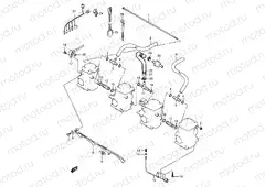 13A - CARBURETOR FITTINGS (MODEL K3/K4)